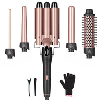 New Style 5 in 1 Interchangeable Hair Curler