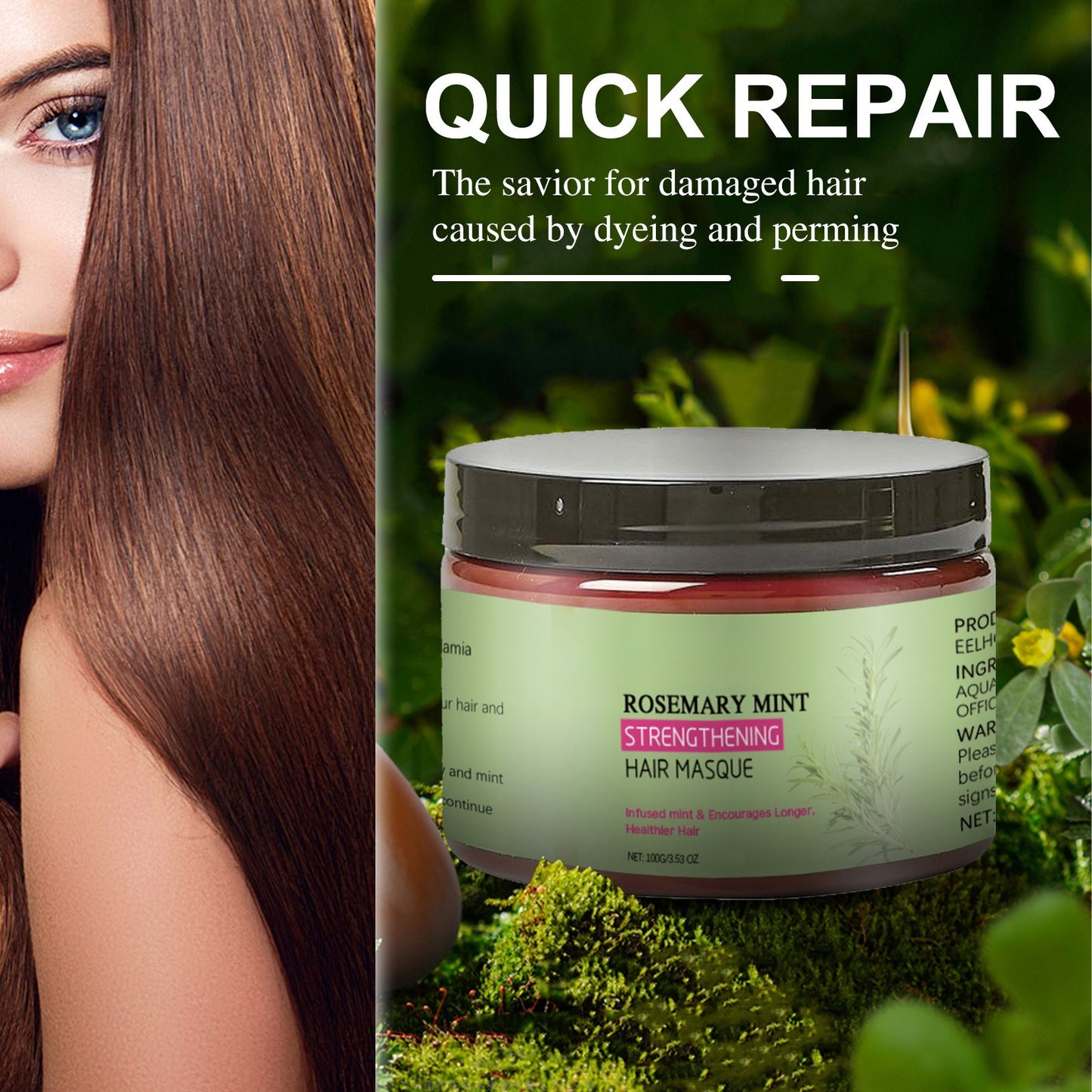 Rosemary Hair Deep Nourishing Mask – 100ml