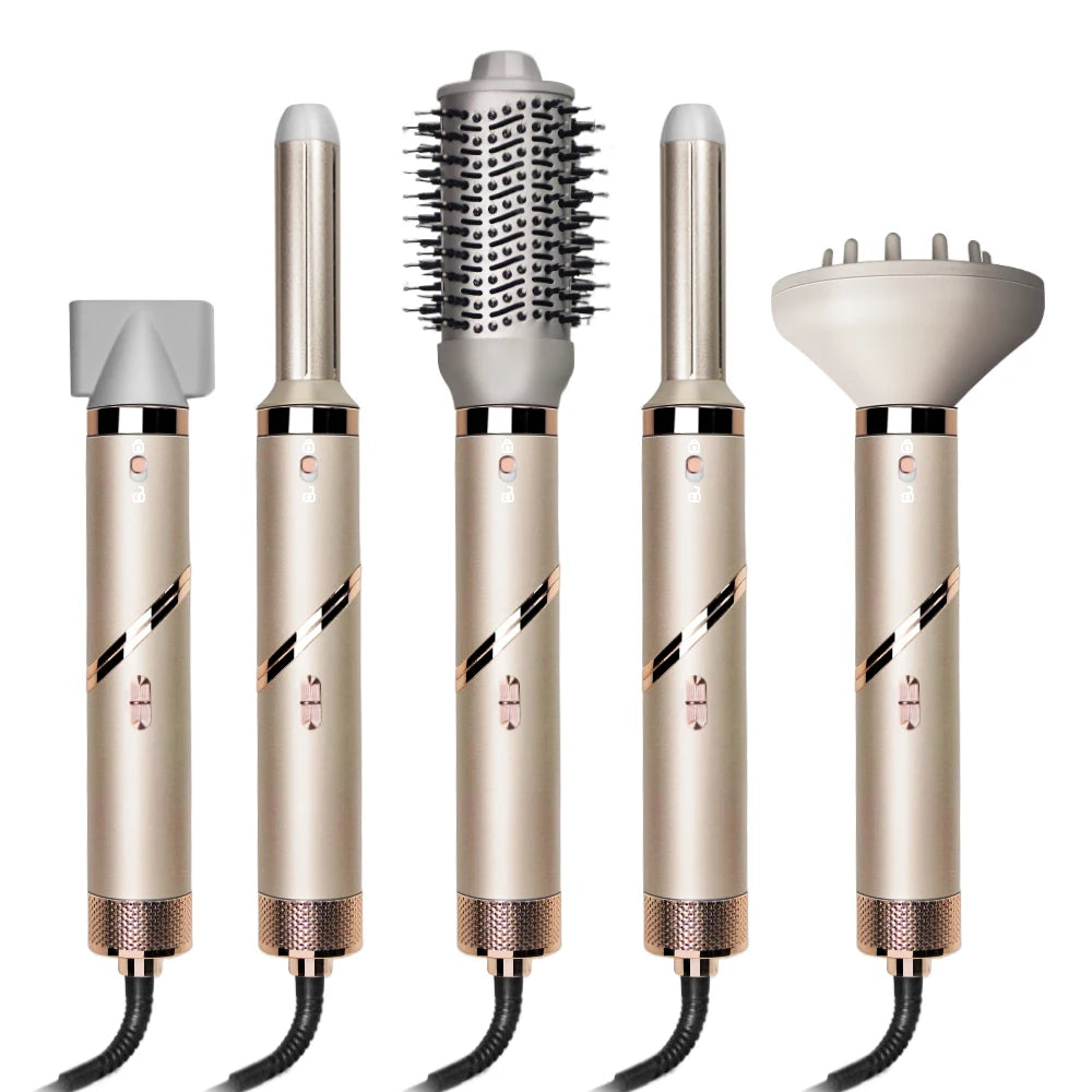 5 in 1 Negative Ion Hair Dryer Brush Blow Dryer Brush Set-1