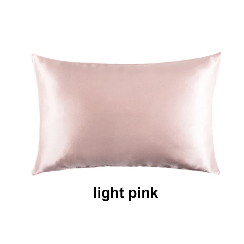16/19/22 Momme 100% Mulberry Silk Pillow case and  SilK Bonnet Set Custom logo Gift-7